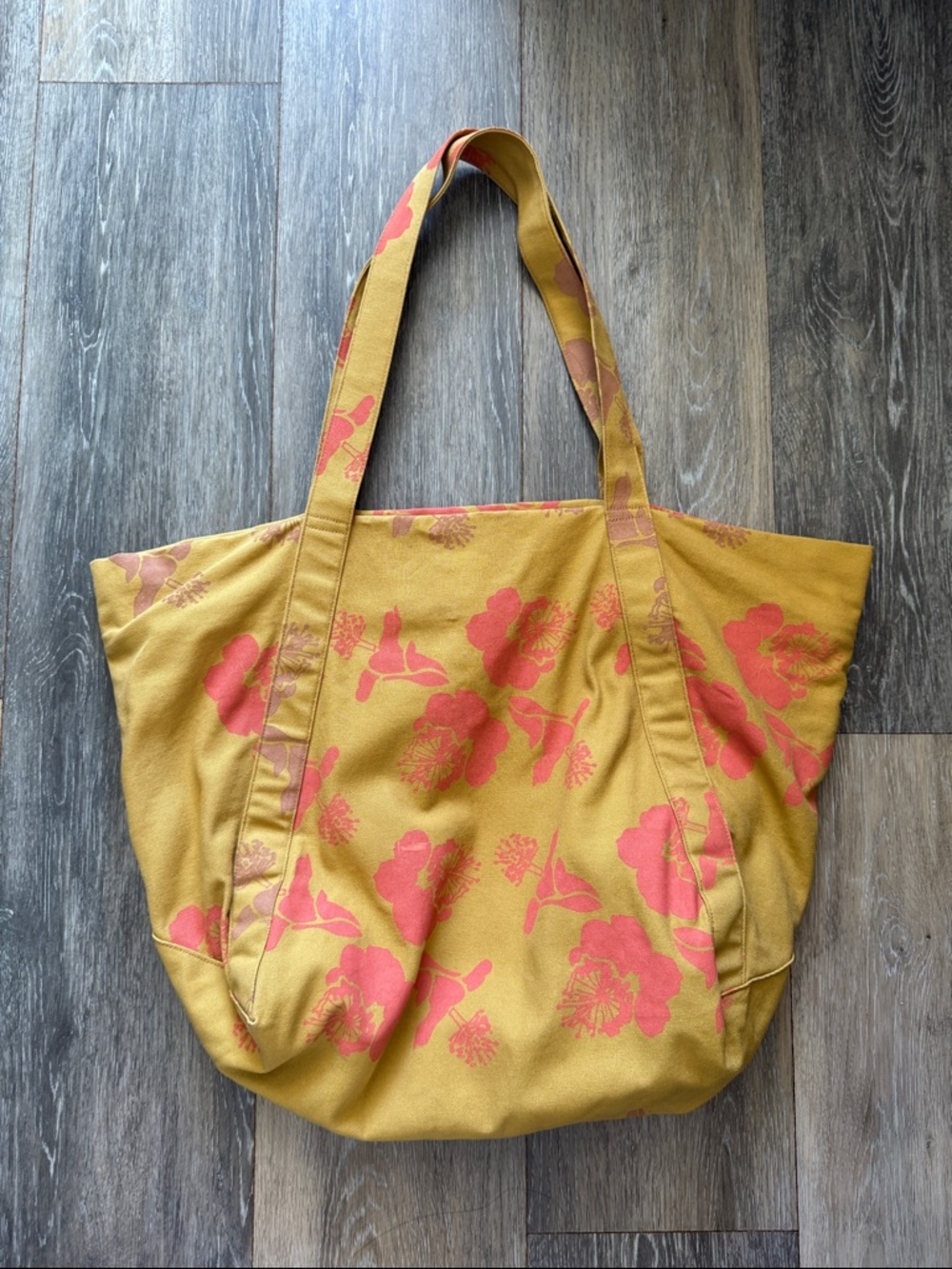 NWOT - RARE Kealopiko Canvas ‘Eke, Mustard and Pink